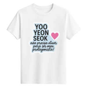 CAMISETA YOO YEON SEOK - OPÇÃO 32 -T-SHIRT FEMININA - 2 DIAS ÚTEIS PARA ENVIO
