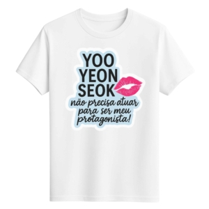 CAMISETA YOO YEON SEOK - OPÇÃO 30 - UNISSEX - 2 DIAS ÚTEIS PARA ENVIO
