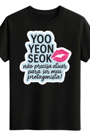 CAMISETA YOO YEON SEOK - OPÇÃO 31 -T-SHIRT FEMININA - 2 DIAS ÚTEIS PARA ENVIO
