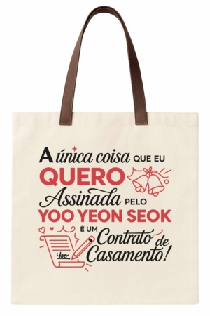 ECOBAG YOO YEON SEOK - OPÇÃO 16 - 3 DIAS ÚTEIS PARA ENVIO