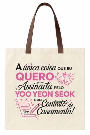 ECOBAG YOO YEON SEOK - OPÇÃO 15 - 3 DIAS ÚTEIS PARA ENVIO