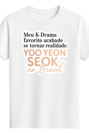 CAMISETA YOO YEON SEOK - OPÇÃO 50 -T-SHIRT FEMININA - 2 DIAS ÚTEIS PARA ENVIO