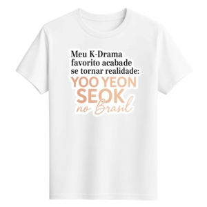 CAMISETA YOO YEON SEOK - OPÇÃO 50 -T-SHIRT FEMININA - 2 DIAS ÚTEIS PARA ENVIO
