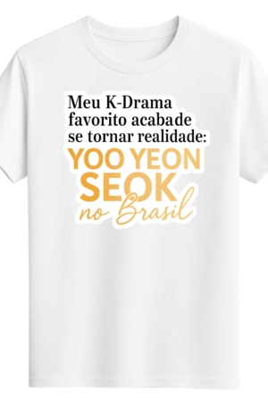 CAMISETA YOO YEON SEOK - OPÇÃO 49 -T-SHIRT FEMININA - 2 DIAS ÚTEIS PARA ENVIO