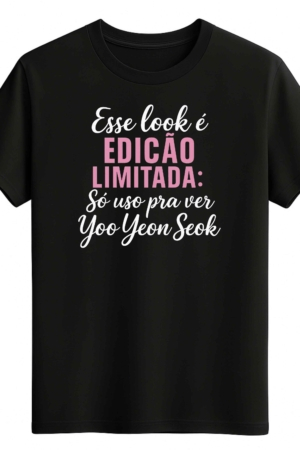 CAMISETA YOO YEON SEOK - OPÇÃO 44 -T-SHIRT FEMININA - 2 DIAS ÚTEIS PARA ENVIO