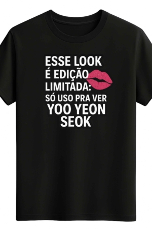 CAMISETA YOO YEON SEOK - OPÇÃO 20 -T-SHIRT FEMININA - 2 DIAS ÚTEIS PARA ENVIO