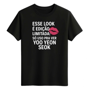 CAMISETA YOO YEON SEOK - OPÇÃO 20 -T-SHIRT FEMININA - 2 DIAS ÚTEIS PARA ENVIO