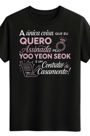 CAMISETA YOO YEON SEOK - OPÇÃO 13 -T-SHIRT FEMININA - 2 DIAS ÚTEIS PARA ENVIO