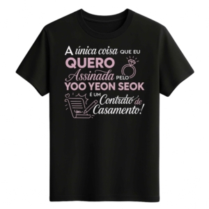 CAMISETA YOO YEON SEOK - OPÇÃO 13 -T-SHIRT FEMININA - 2 DIAS ÚTEIS PARA ENVIO
