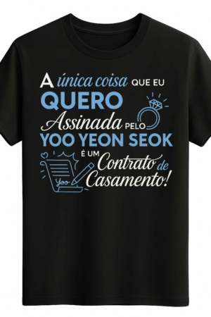 CAMISETA YOO YEON SEOK - OPÇÃO 12 -T-SHIRT FEMININA - 2 DIAS ÚTEIS PARA ENVIO