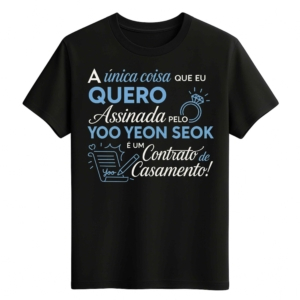 CAMISETA YOO YEON SEOK - OPÇÃO 12 -T-SHIRT FEMININA - 2 DIAS ÚTEIS PARA ENVIO