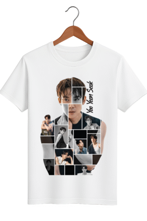 CAMISETA CUBO BRANCO YOO YEON SEOK - OPÇÃO 1 -T-SHIRT FEMININA - 2 DIAS ÚTEIS PARA ENVIO