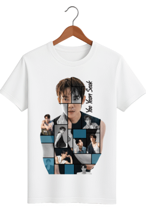 CAMISETA CUBO AZUL YOO YEON SEOK - OPÇÃO 1 - UNISSEX - 2 DIAS ÚTEIS PARA ENVIO