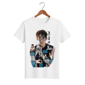 CAMISETA CUBO AZUL YOO YEON SEOK - OPÇÃO 1 -T-SHIRT FEMININA - 2 DIAS ÚTEIS PARA ENVIO