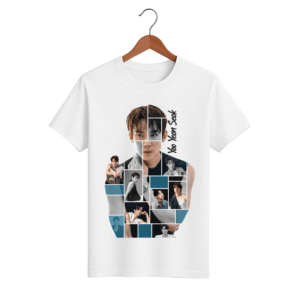 CAMISETA CUBO AZUL YOO YEON SEOK - OPÇÃO 2 -T-SHIRT FEMININA - 2 DIAS ÚTEIS PARA ENVIO