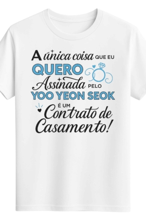 CAMISETA YOO YEON SEOK - OPÇÃO 1 -T-SHIRT FEMININA - 2 DIAS ÚTEIS PARA ENVIO