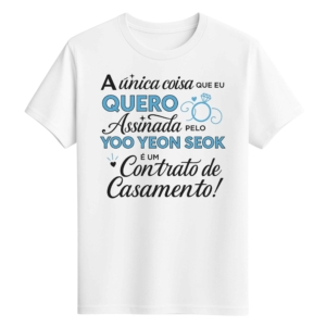 CAMISETA YOO YEON SEOK - OPÇÃO 1 -T-SHIRT FEMININA - 2 DIAS ÚTEIS PARA ENVIO