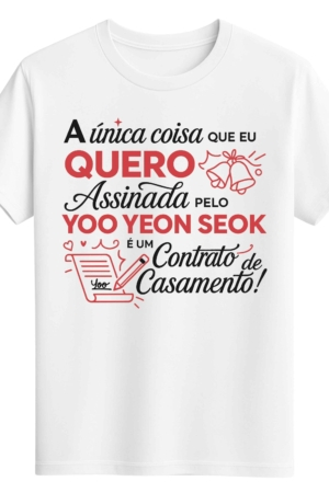 CAMISETA YOO YEON SEOK - OPÇÃO 10 -T-SHIRT FEMININA - 2 DIAS ÚTEIS PARA ENVIO