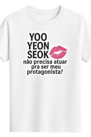 CAMISETA YOO YEON SEOK - OPÇÃO 22 - UNISSEX - 2 DIAS ÚTEIS PARA ENVIO