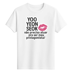 CAMISETA YOO YEON SEOK - OPÇÃO 22 - UNISSEX - 2 DIAS ÚTEIS PARA ENVIO