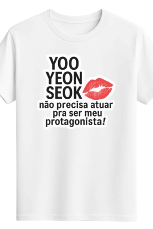 CAMISETA YOO YEON SEOK - OPÇÃO 25 - UNISSEX - 2 DIAS ÚTEIS PARA ENVIO