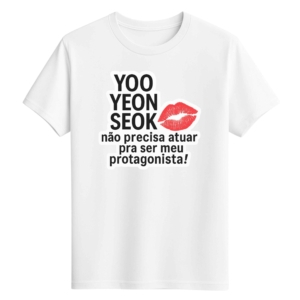 CAMISETA YOO YEON SEOK - OPÇÃO 25 - UNISSEX - 2 DIAS ÚTEIS PARA ENVIO