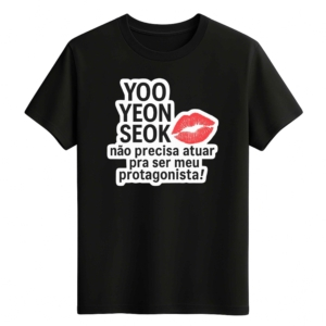 CAMISETA YOO YEON SEOK - OPÇÃO 24 -T-SHIRT FEMININA - 2 DIAS ÚTEIS PARA ENVIO