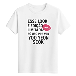 CAMISETA YOO YEON SEOK - OPÇÃO 14 -T-SHIRT FEMININA - 2 DIAS ÚTEIS PARA ENVIO