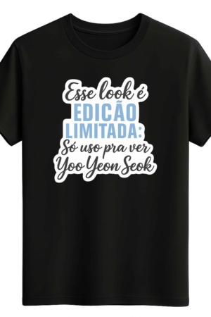 CAMISETA YOO YEON SEOK - OPÇÃO 42 -T-SHIRT FEMININA - 2 DIAS ÚTEIS PARA ENVIO