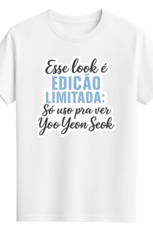 CAMISETA YOO YEON SEOK - OPÇÃO 41 -T-SHIRT FEMININA - 2 DIAS ÚTEIS PARA ENVIO