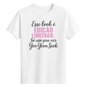 CAMISETA YOO YEON SEOK - OPÇÃO 43 -T-SHIRT FEMININA - 2 DIAS ÚTEIS PARA ENVIO