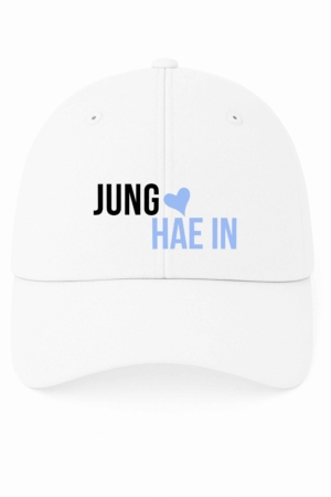 BONÉ BORDADO JUNG HAE IN - OPÇÃO 187 - 5 DIAS ÚTEIS PARA ENVIO