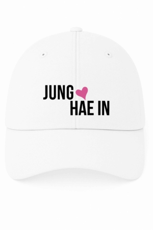 BONÉ BORDADO JUNG HAE IN - OPÇÃO 189 - 5 DIAS ÚTEIS PARA ENVIO