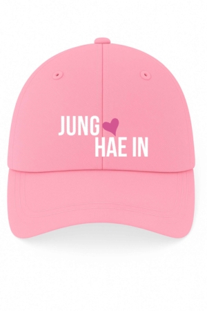 BONÉ BORDADO JUNG HAE IN - OPÇÃO 190 - 5 DIAS ÚTEIS PARA ENVIO