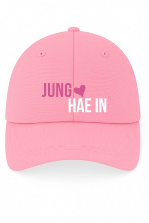 BONÉ BORDADO JUNG HAE IN - OPÇÃO 191 - 5 DIAS ÚTEIS PARA ENVIO