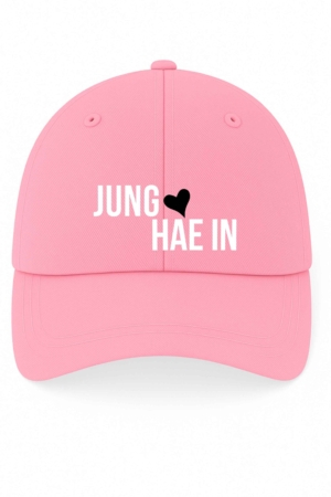 BONÉ BORDADO JUNG HAE IN - OPÇÃO 192 - 5 DIAS ÚTEIS PARA ENVIO