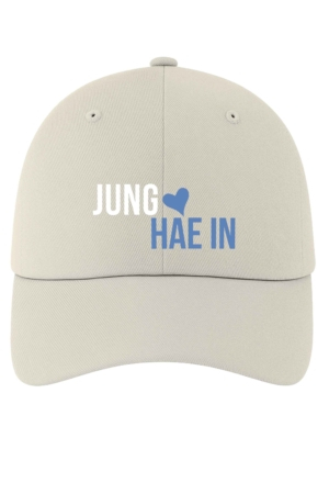 BONÉ BORDADO JUNG HAE IN - OPÇÃO 206 - 5 DIAS ÚTEIS PARA ENVIO