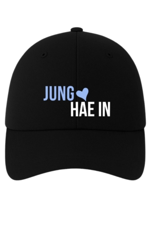 BONÉ BORDADO JUNG HAE IN - OPÇÃO 197 - 5 DIAS ÚTEIS PARA ENVIO