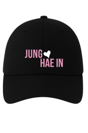 BONÉ BORDADO JUNG HAE IN - OPÇÃO 198 - 5 DIAS ÚTEIS PARA ENVIO