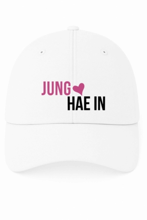 BONÉ BORDADO JUNG HAE IN - OPÇÃO 188 - 5 DIAS ÚTEIS PARA ENVIO