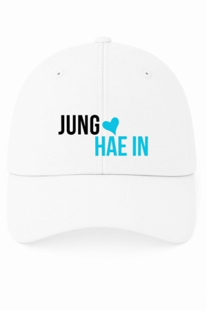 BONÉ BORDADO JUNG HAE IN - OPÇÃO 186 - 5 DIAS ÚTEIS PARA ENVIO
