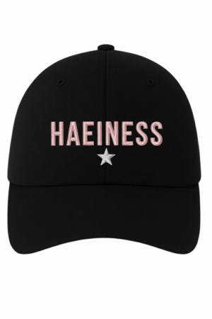 BONÉ BORDADO JUNG HAE IN - OPÇÃO 167 - 5 DIAS ÚTEIS PARA ENVIO