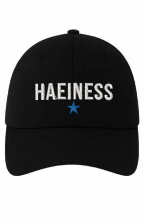 BONÉ BORDADO JUNG HAE IN - OPÇÃO 168 - 5 DIAS ÚTEIS PARA ENVIO