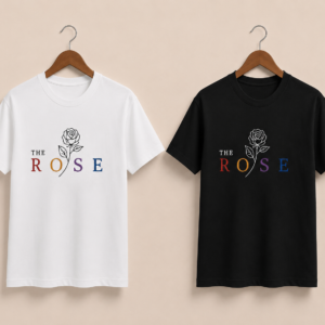 CAMISETA THE ROSE - OPÇÃO 24 - UNISSEX - 3 DIAS ÚTEIS PARA ENVIO