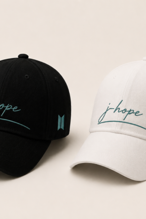 BONÉ BORDADO JHOPE - OPÇÃO 13 - PRODUÇÃO PREMIUM SOB ENCOMENDA E LIMITADA