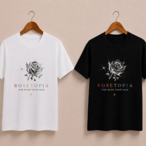 CAMISETA THE ROSE - OPÇÃO 40 - UNISSEX - 3 DIAS UTEIS PARA ENVIO