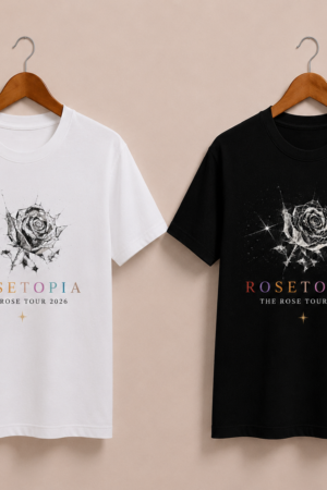 CAMISETA THE ROSE - OPÇÃO 40 - UNISSEX - 3 DIAS UTEIS PARA ENVIO