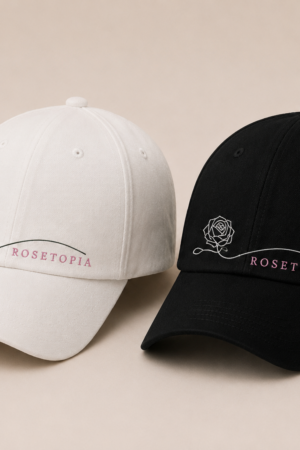 BONÉ BORDADO THE ROSE - OPÇÃO 69 - PRODUÇÃO PREMIUM SOB ENCOMENDA E LIMITADA