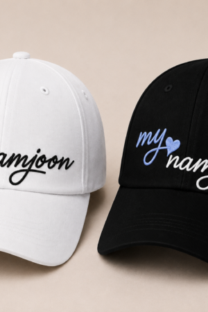 BONÉ BORDADO NAMJOON - OPÇÃO 5 - 5 DIAS ÚTEIS PARA ENVIO