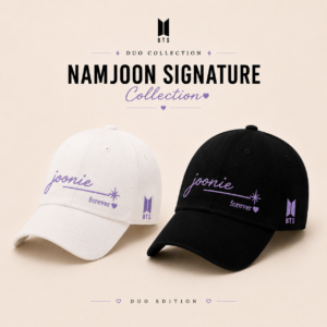 BONÉ BORDADO NAMJOON - OPÇÃO 34 - PRODUÇÃO PREMIUM SOB ENCOMENDA E LIMITADA